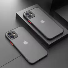 Shockproof Armor Matte Case For iPhone 13 14 15 16